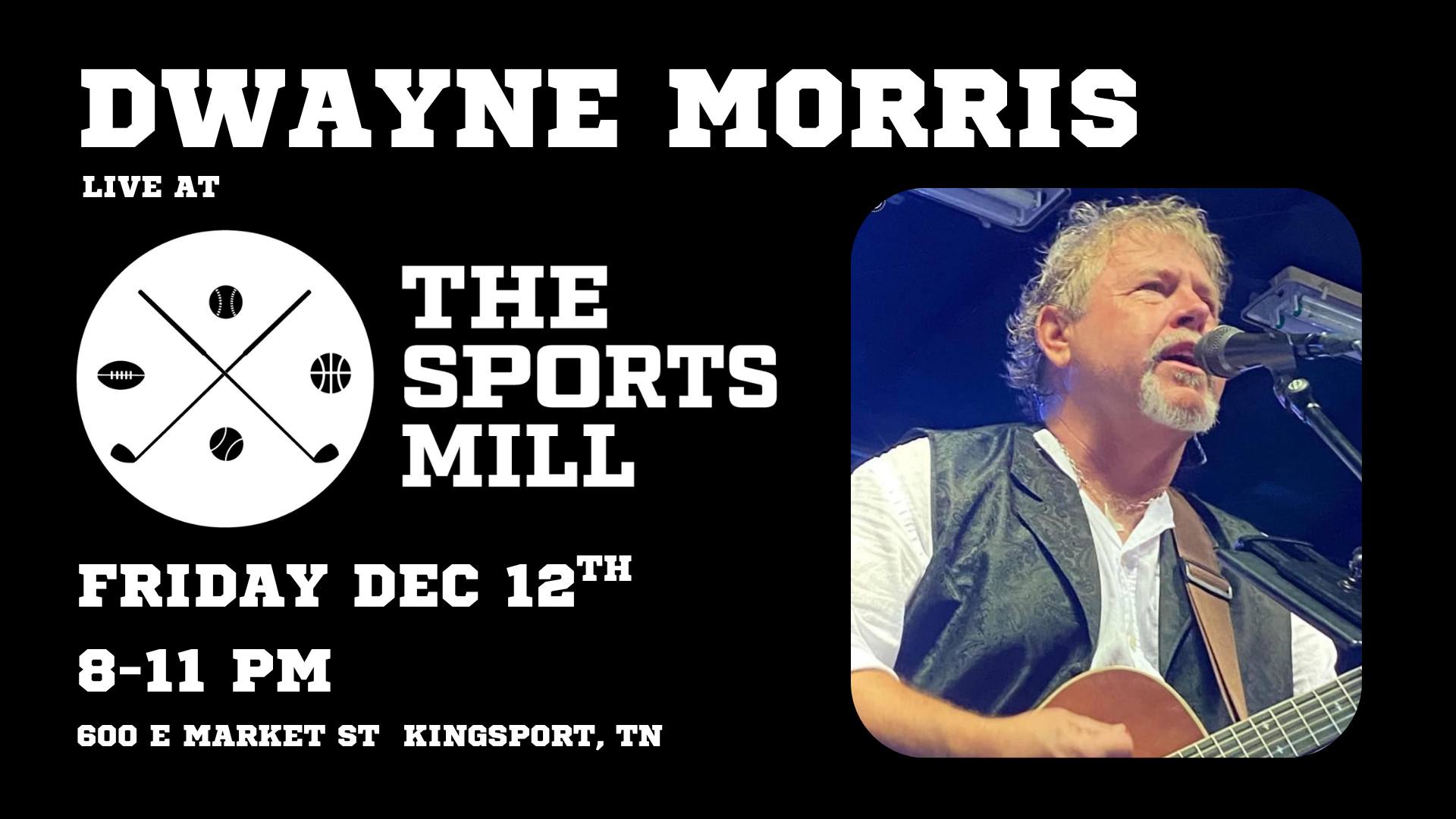 Dwayne Morris @ The Sports Mill