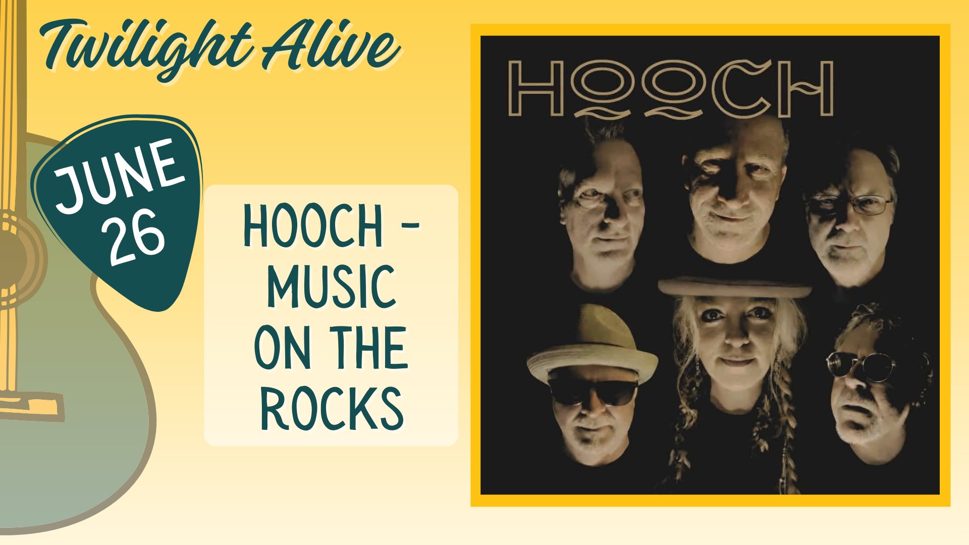 Hooch Music On The Rocks