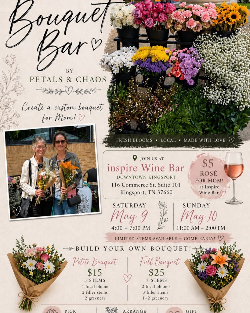 Bouquet bar