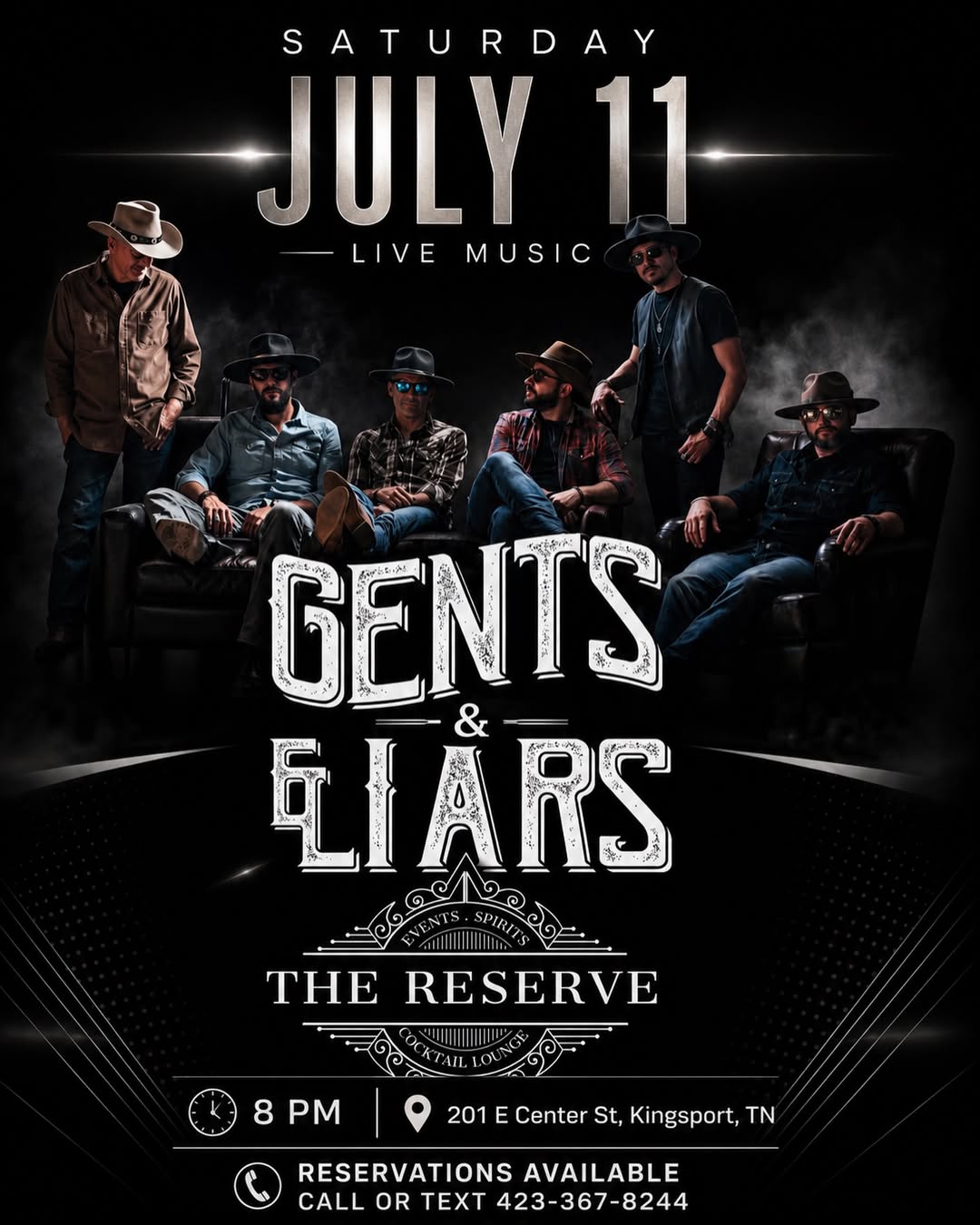 Gents and Liars @ The Reserve