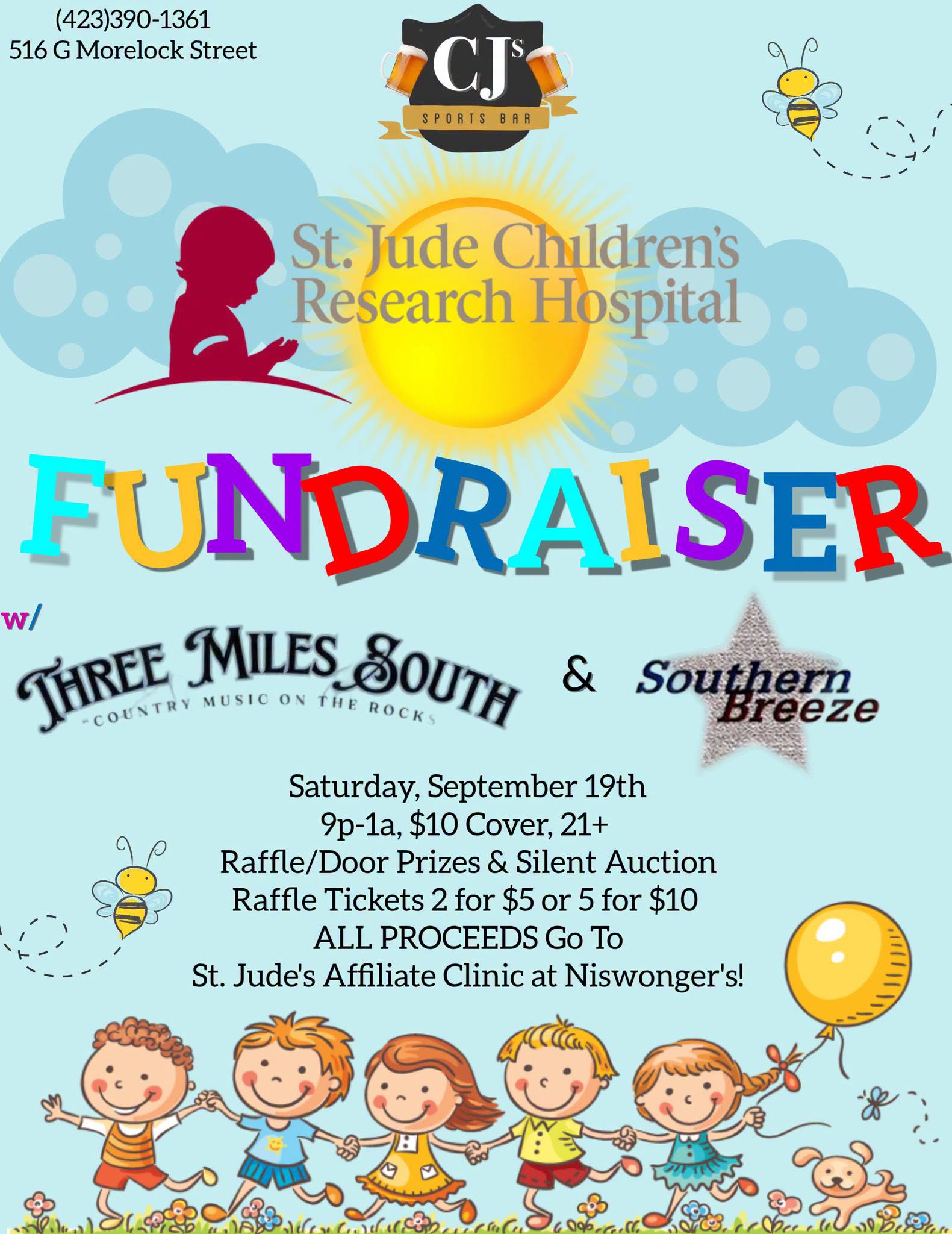St. Judes Benefit Poster