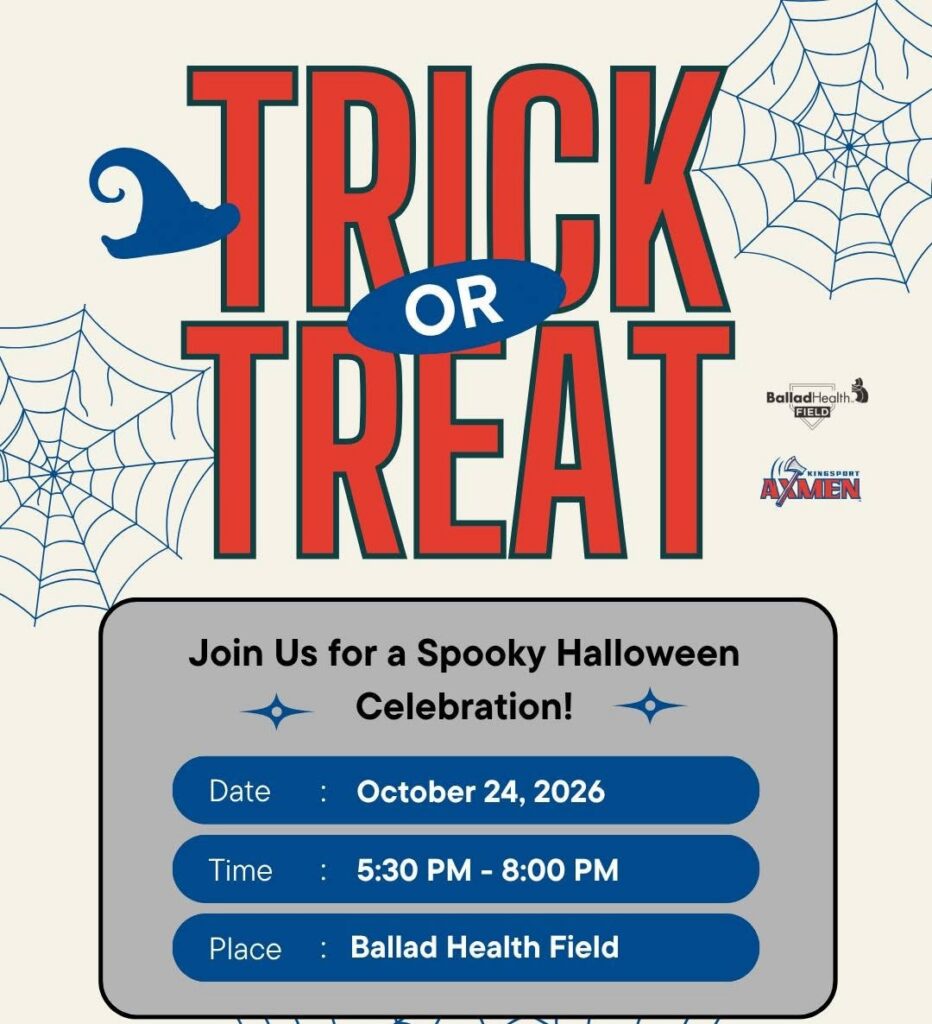 Trick or Treat at the Ballpark Graphic