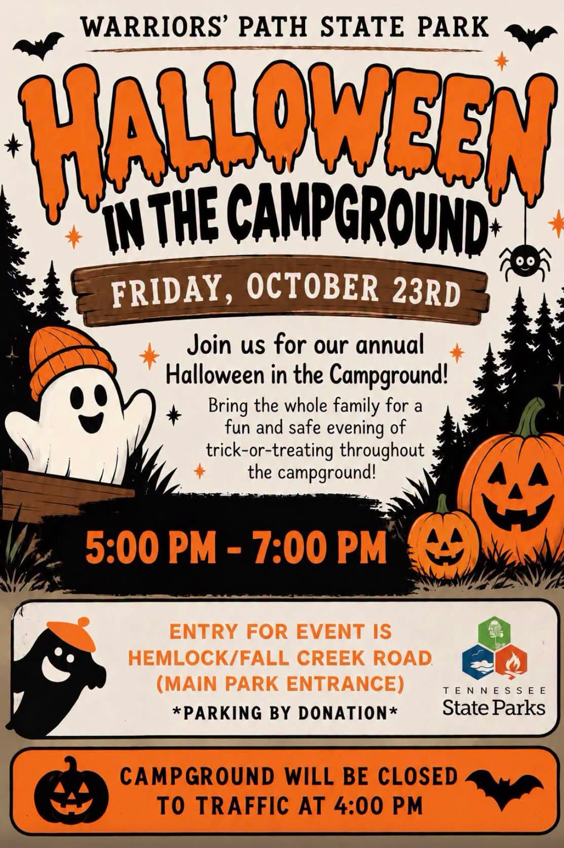 Halloween in the Campground graphic