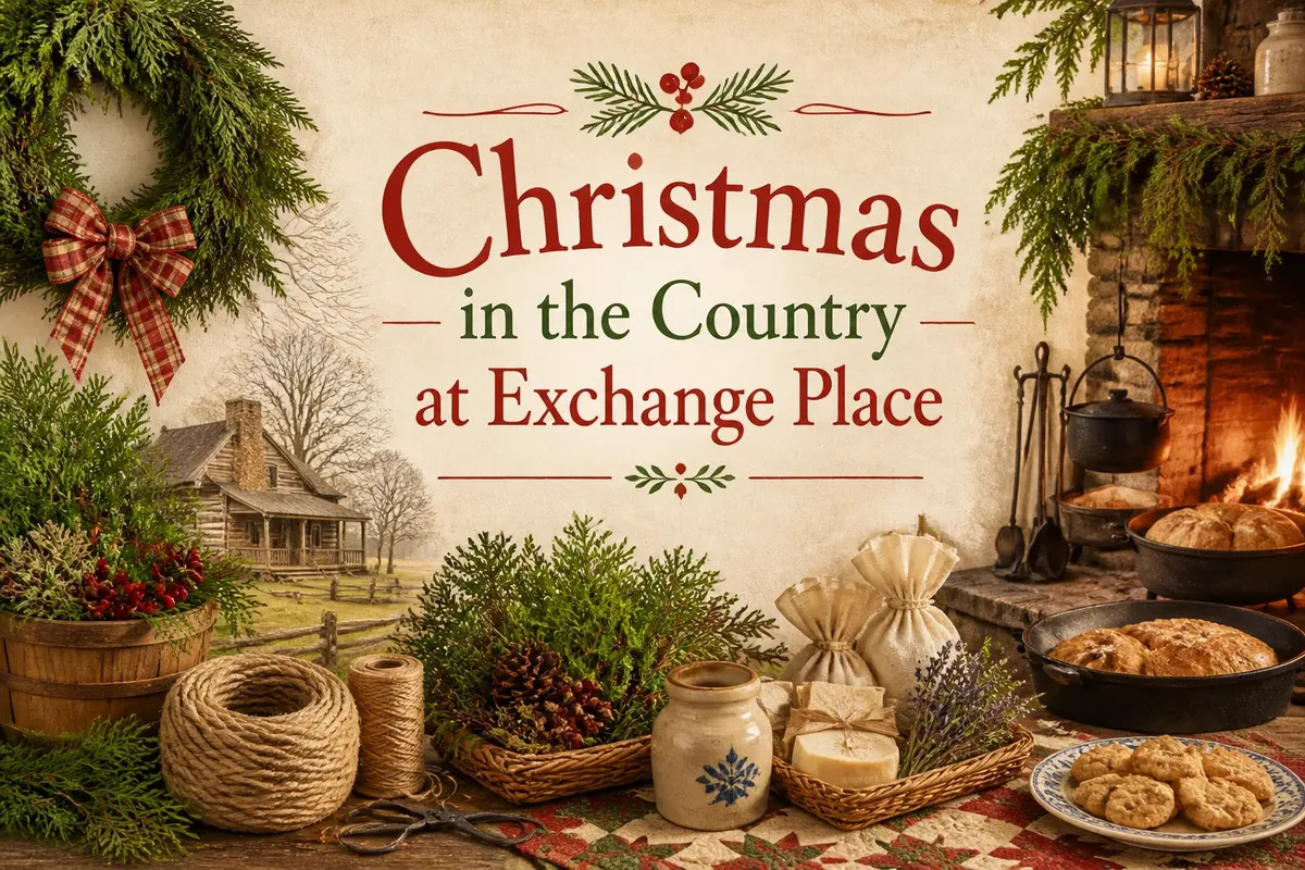 Christmas in the Country at Exchange Place Graphic