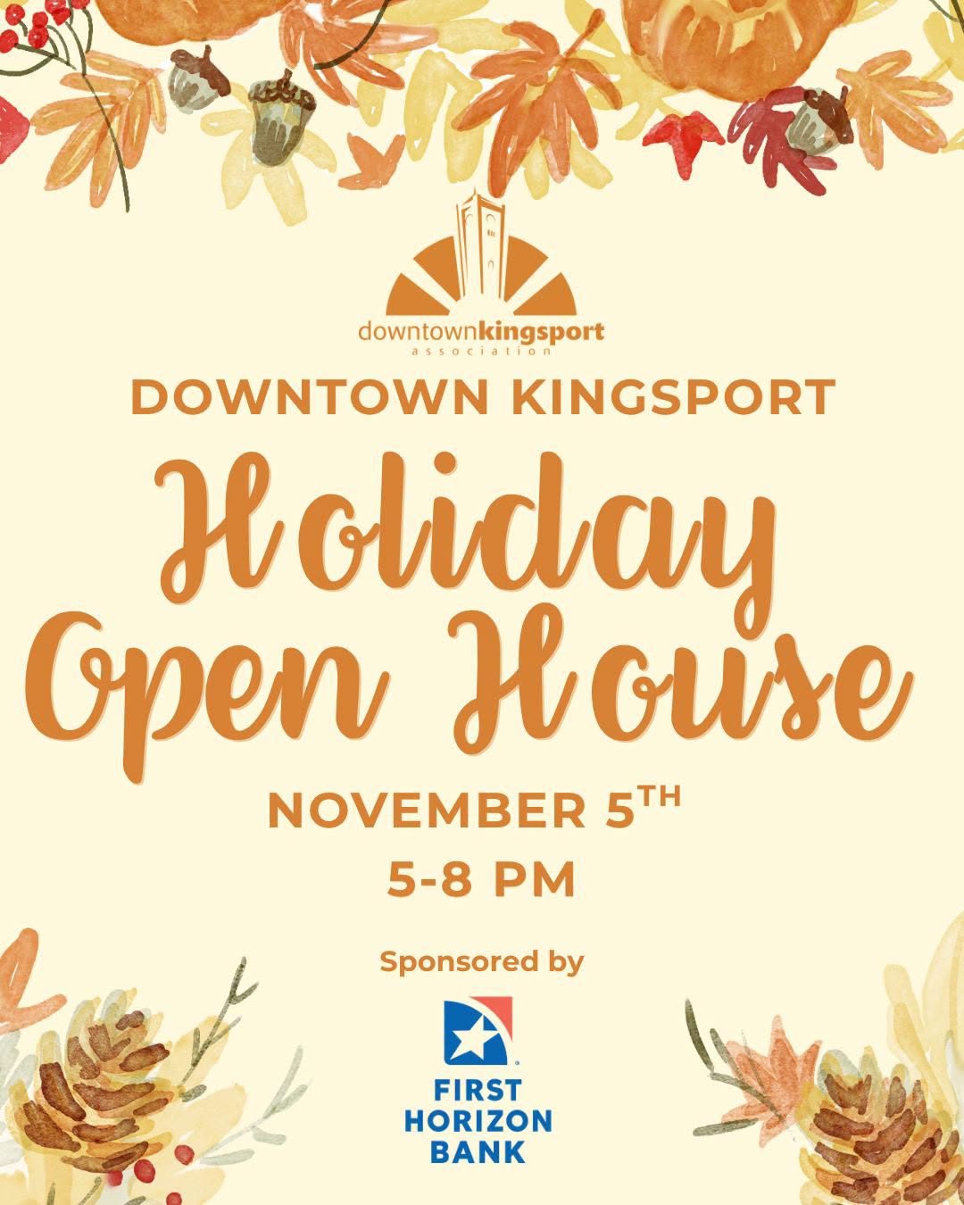Holiday Open House graphic
