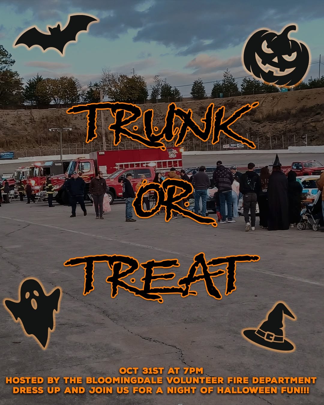 Kingsport Speedway Trunk or Treat Graphic