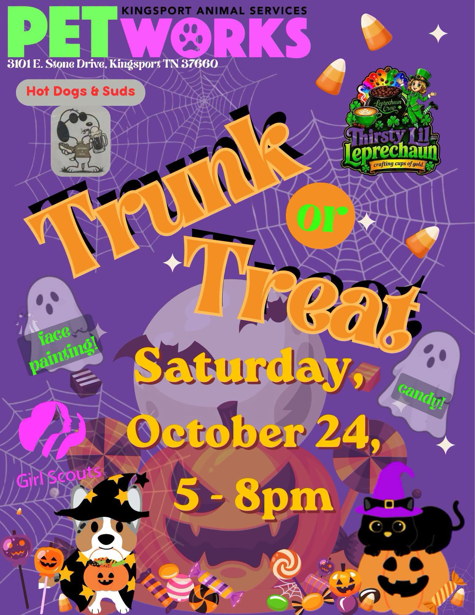 Petworks Trunk or Treat Graphic
